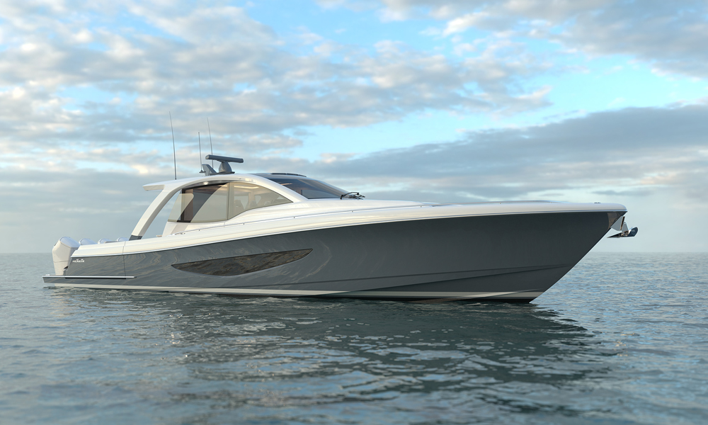 View the V-55 Sport Yacht